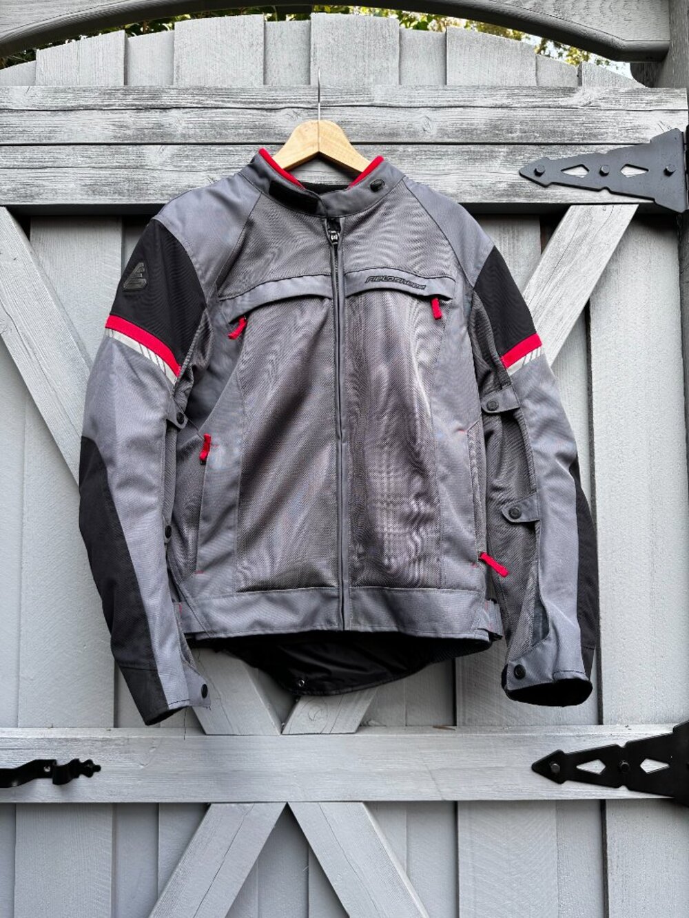 FieldSheer Motorcycle Jacket with Removable Thermal Liner – Size Small